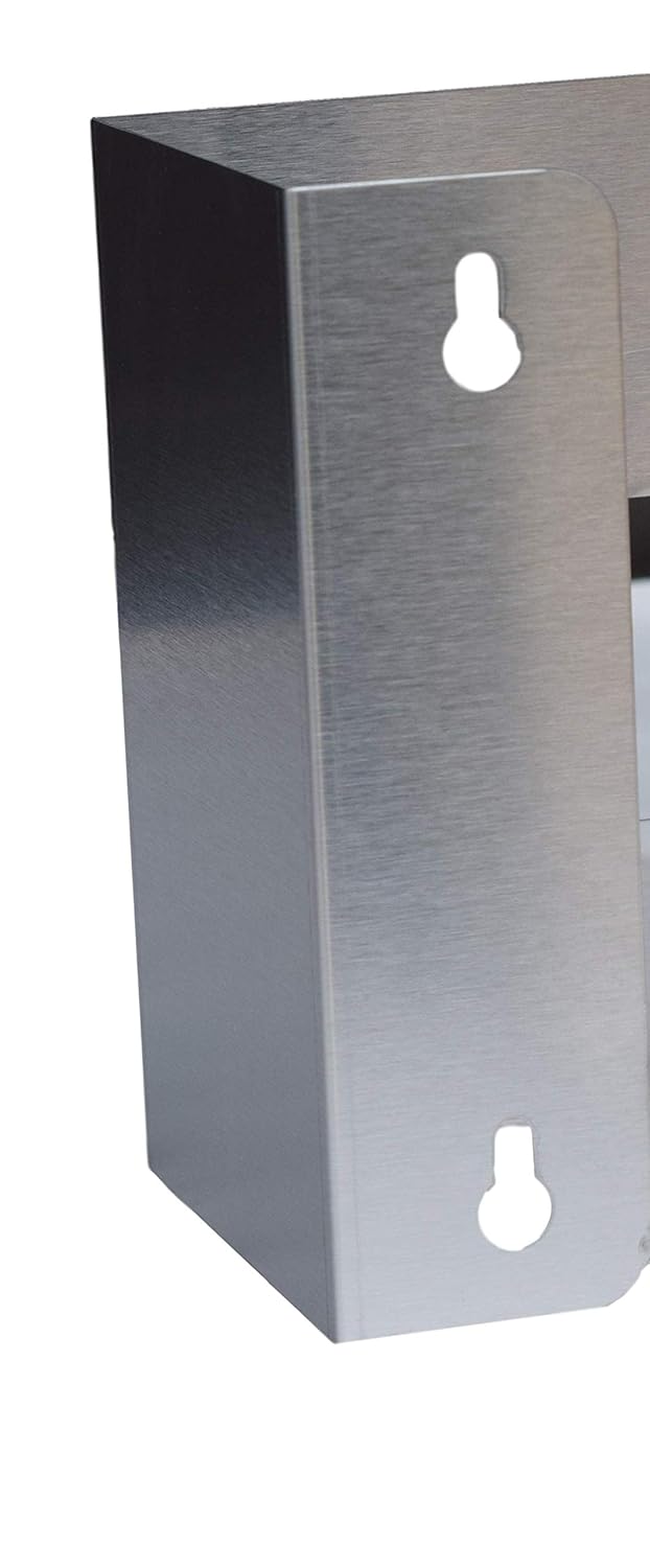 Omnimed "American Made Stainless Steel""Medical Cross"" Glove Box Dispenser (Double)"