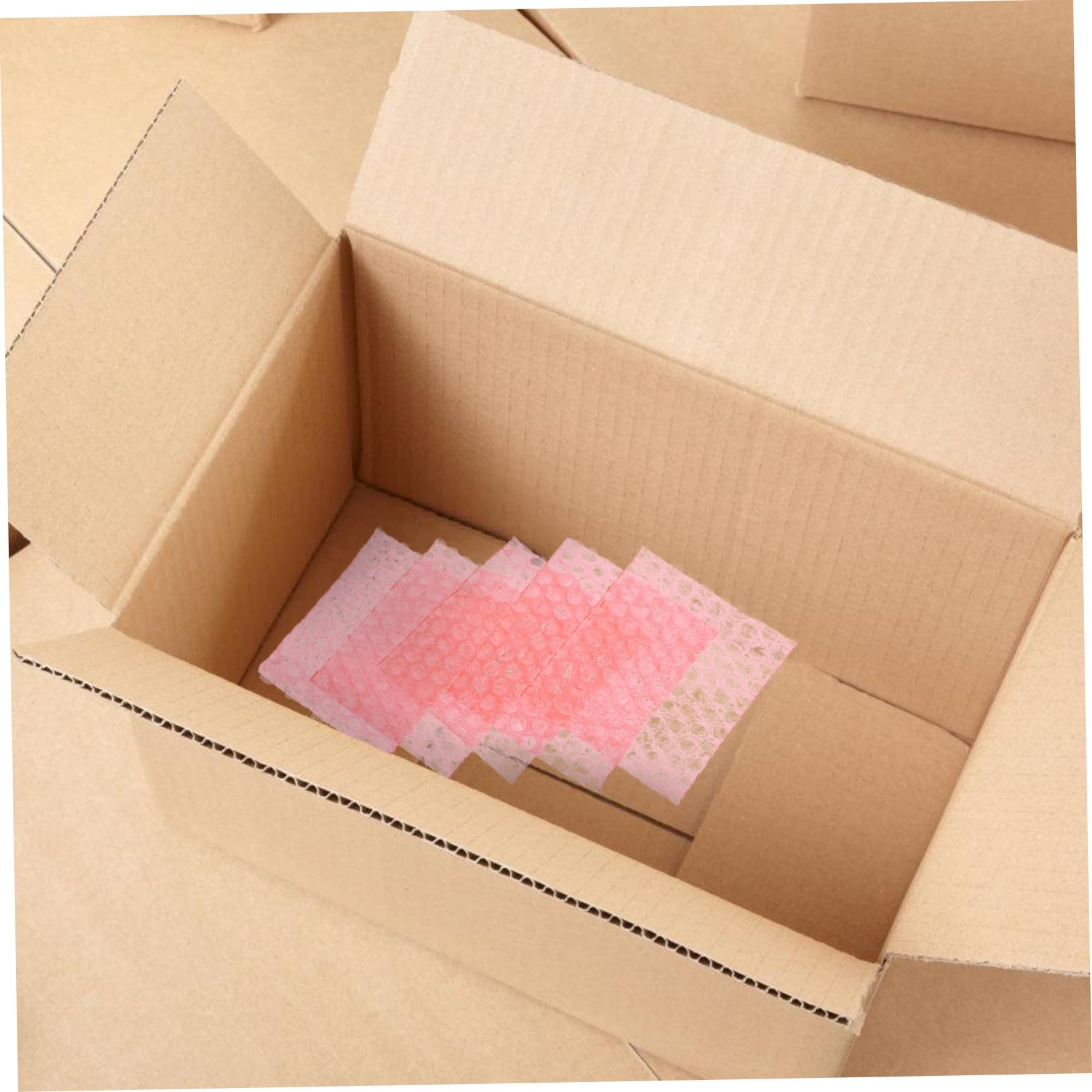 PLAFOPE 100 Piezas Bolsa de burbujas antiestática sobres acolchados kraft A prueba de choques bolsas de envío bolsa de burbujas para almacenamiento bolsa de burbujas para pequeñas empresas
