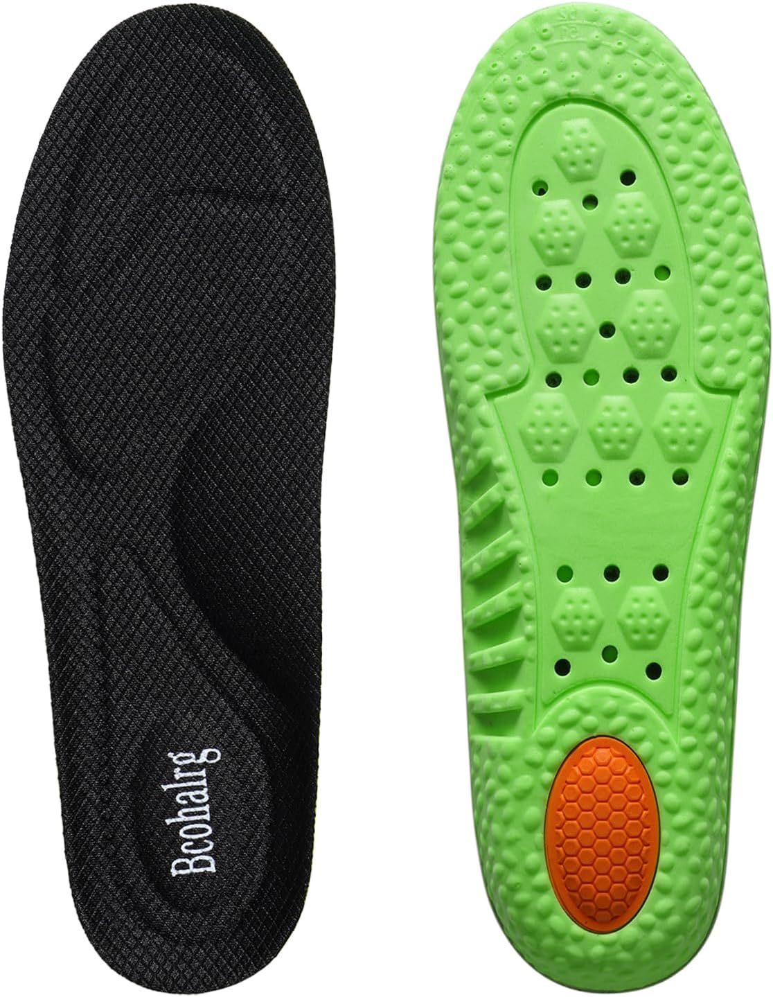 Cloud Insoles for Men Women - Super Soft Sole with Memory Foam Cushioning, Arch-Supporting Insert and Gel Padding. It is Suitable for Running, Walking and Boots (1Pair, Men 8-8.5/Women 9.5-10) - Image 2