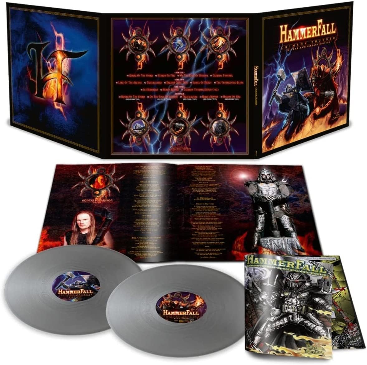 Crimson Thunder - 20 Year Anniversary (PLATINUM EDITION: SILVER) [VINYL]
