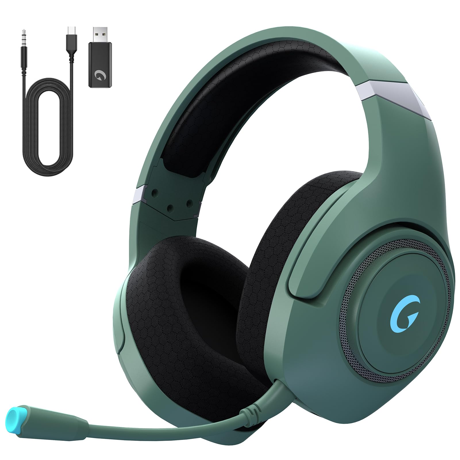 Gaming Headset Wireless Turquoise