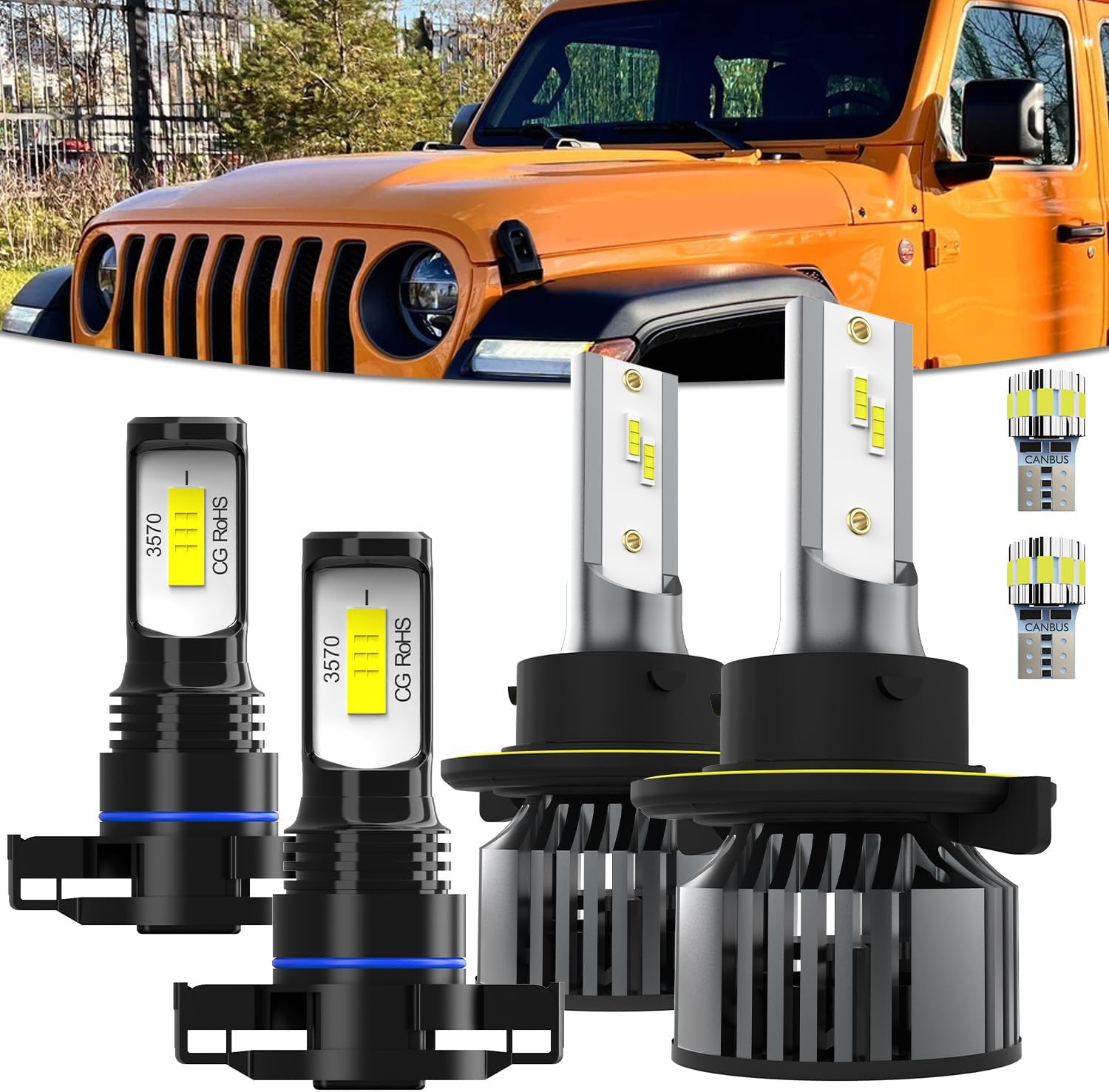 Light Bulbs Fit Jeep Wrangler 2010-2022