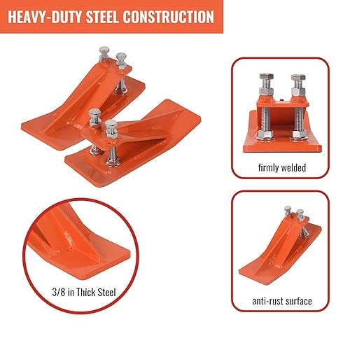 Miniatura 3 de Doppy Protector de cubo de tractor, protector de borde de esquí, versión mejorada, grosor de 38 pulgadas, dispositivo antideslizante de borde de