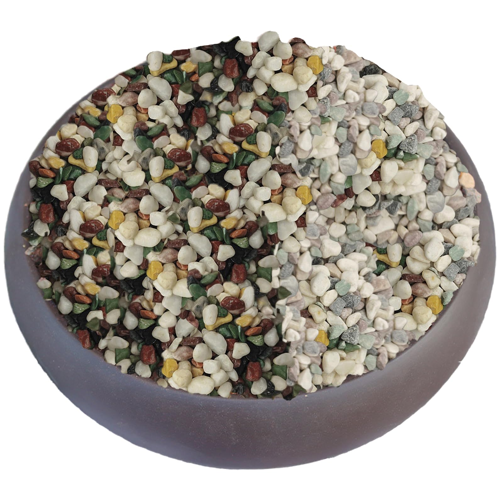 6.6 lbs Succulent and Cactus Bonsai Pebbles, 4-6mm Decorative Landscaping Polished Stones Natural Garden Gravel Rocks for Indoor Outdoor Plants