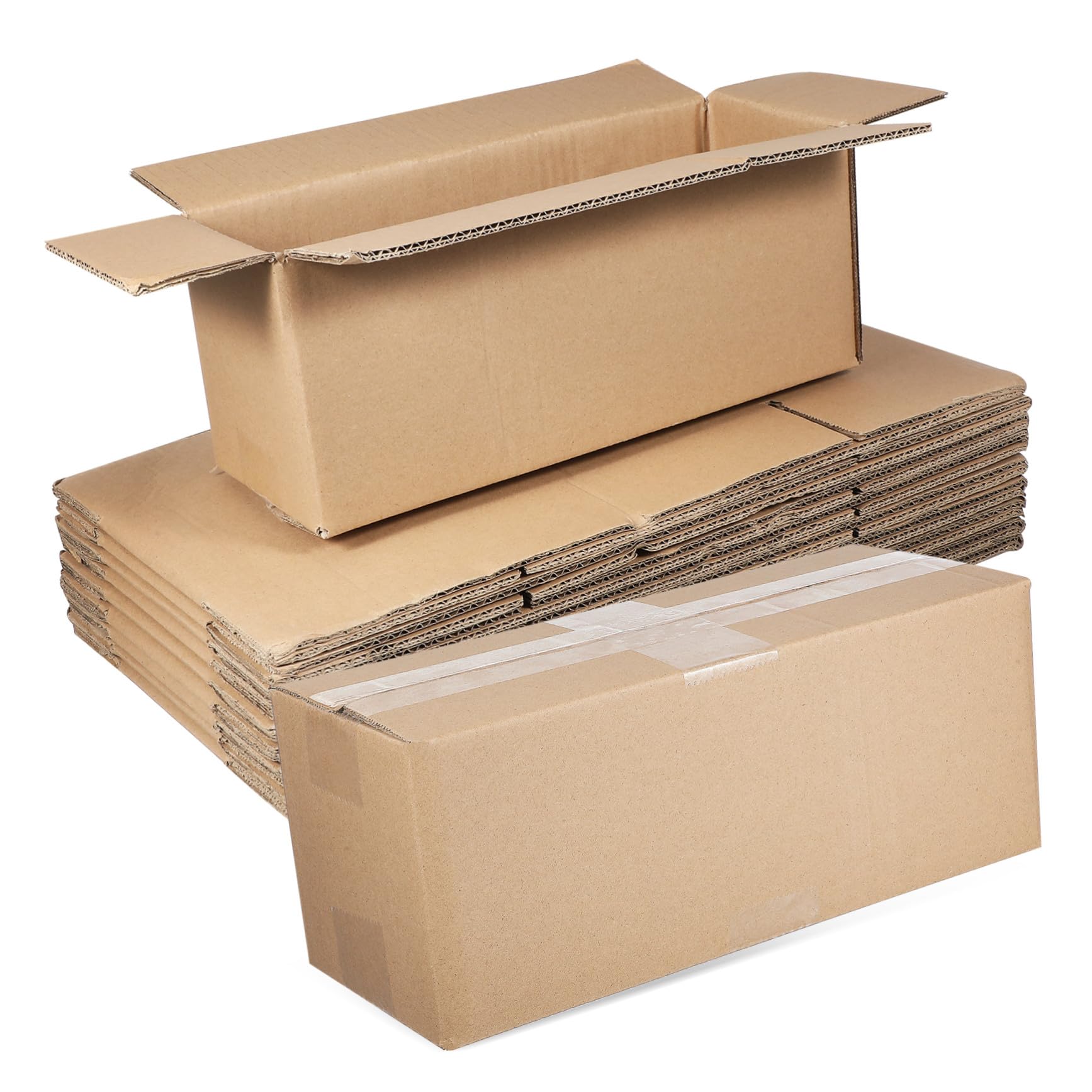 10piezas Cajas Exprés Para Envío Cajas De Cartón Corrugado De Correo Para Pequeñas Empresas Para Embalaje De Mudanzas y Envíos Postales