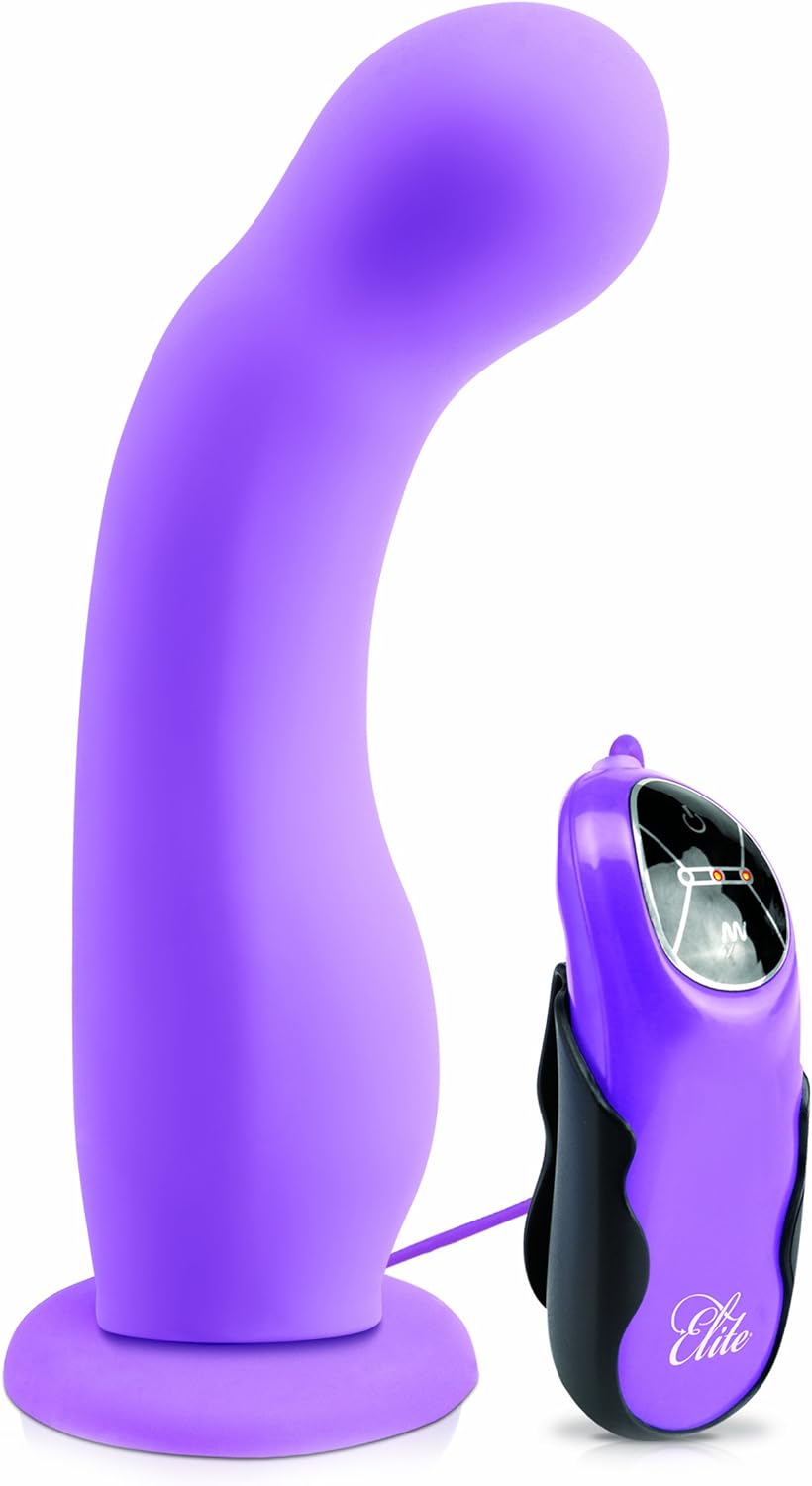 fetish fantasy elite dildo vibrador 18 cm lila-16338 : Amazon.es ...