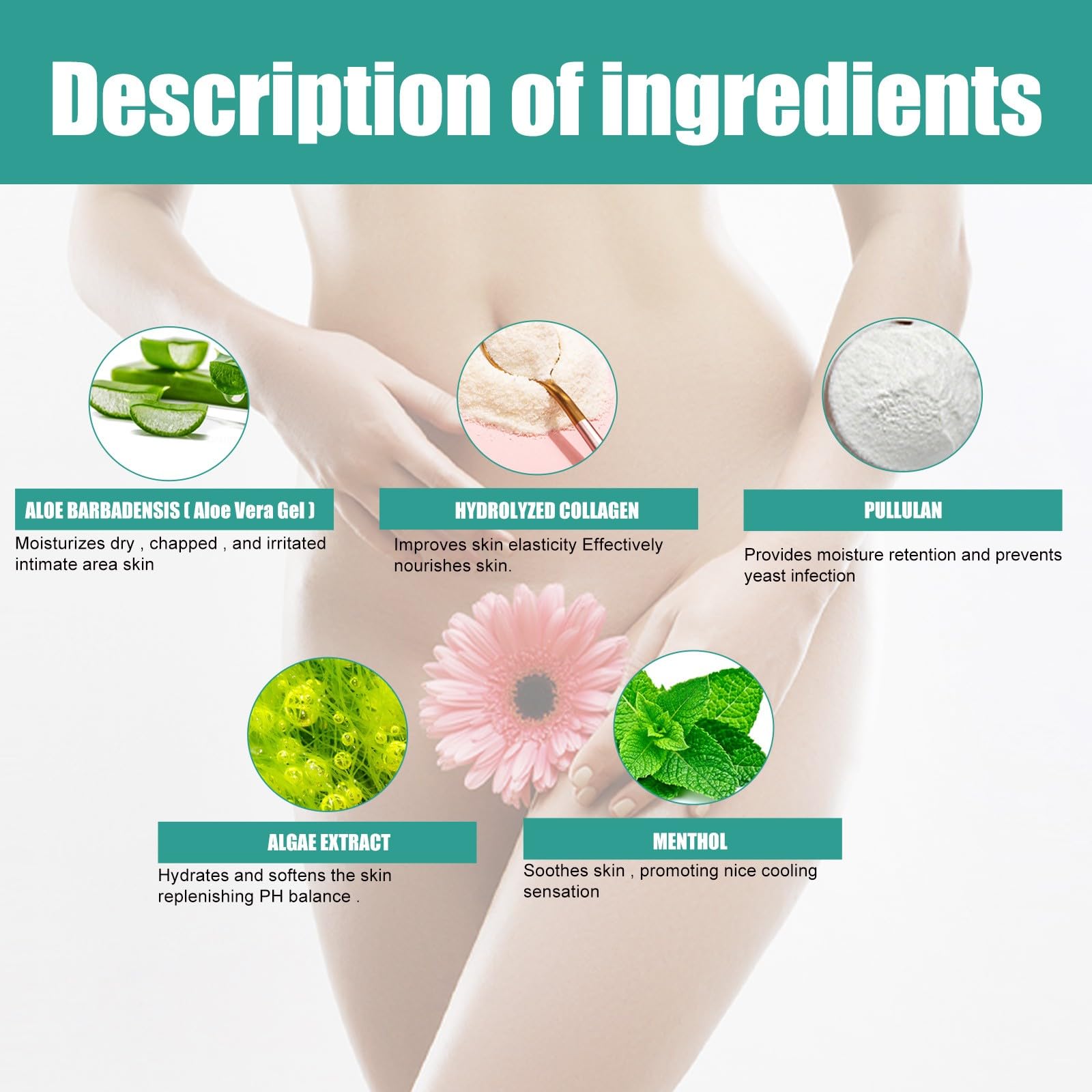 Rassodante vaginale parete vaginale cura collagene rassodante postpartum vaginale rassodante e riparazione set da viaggio 30 ml cura degli uomini (verde menta, taglia unica)