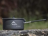 Vista 6 de MSR 1,3 litros antiadherente de cerámica recubierto solo camping cocina olla negro