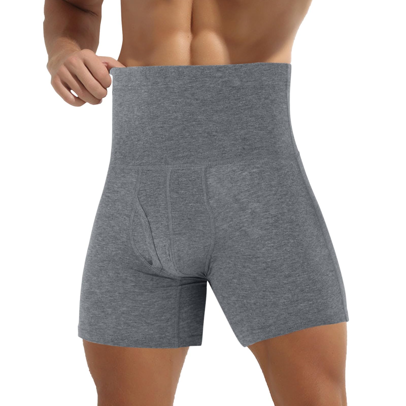 Underwear Man Pack Belly Pants in Warm Sports Pants Color Soft Comfortable Pants Underwear Underwear Men Pack Men (Khaki, XXL)