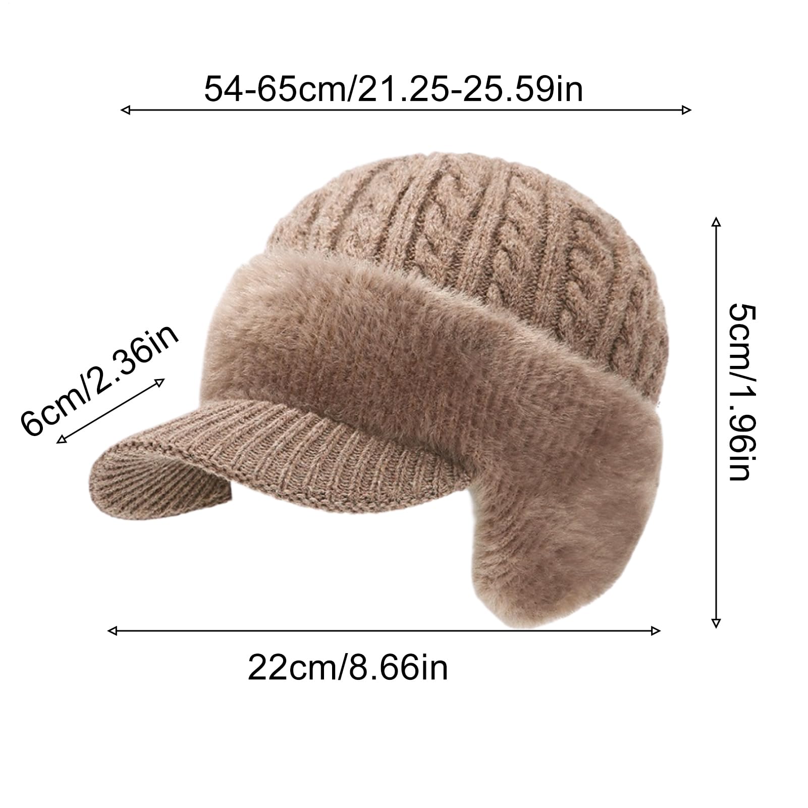 Genérico Gorro de Invierno con Aislamiento Térmico, Transpirable Y Cómodo | Gorro Térmico Impermeable Al Viento De Esquí Para Esquí Snowboard Trineo Ciclismo Y Deportes De Invierno
