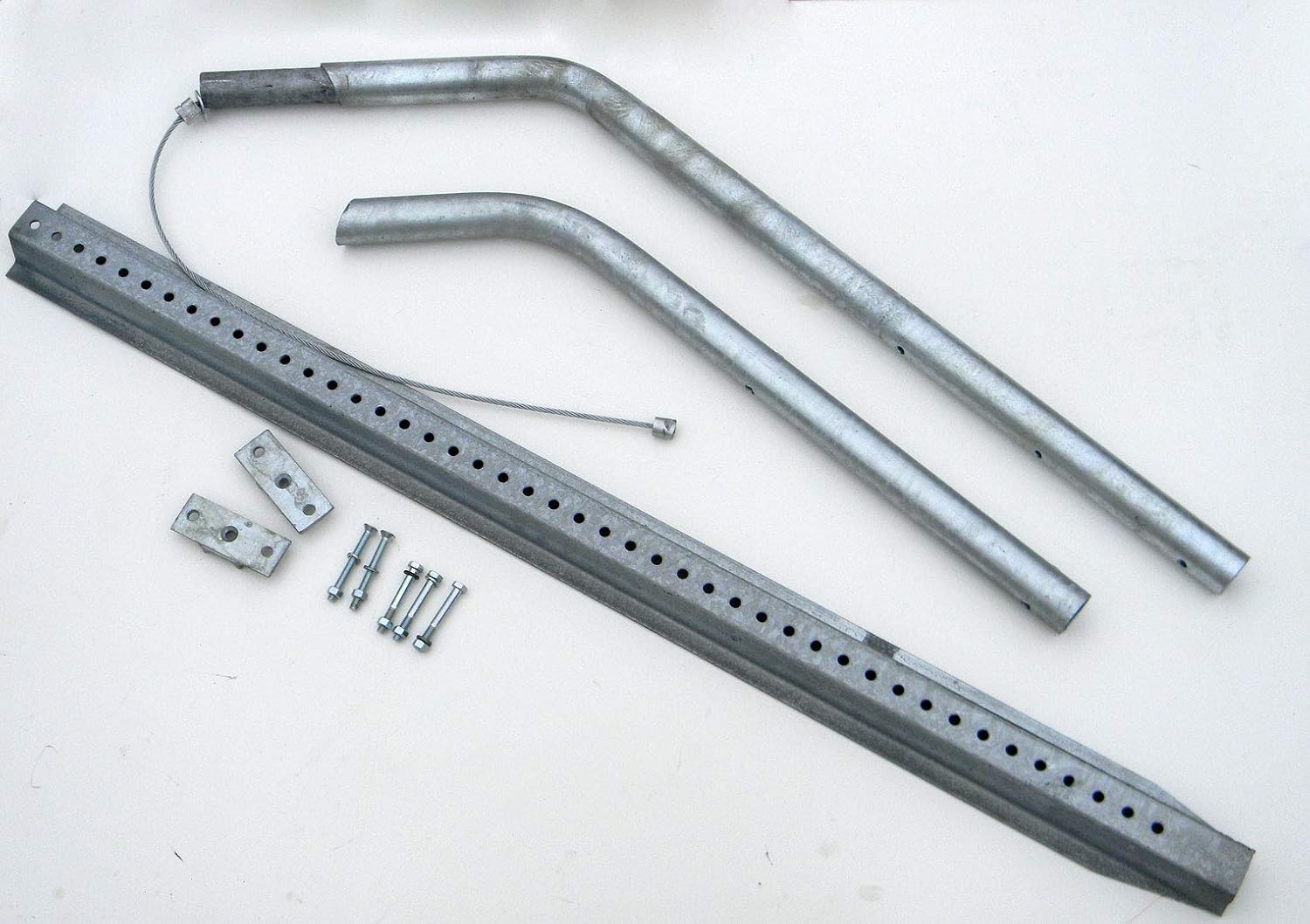 RTC SwingAway Mailbox Support, 36-inch arm, Galvanized Steel Mailbox Post Swings Away When Impacted