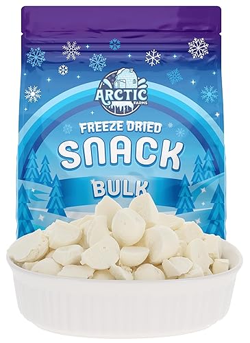 Miniatura 84 de Arctic Farms Brocas de helado liofilizadas empaquetadas y en caja, no se derrite (mezcla napolitana, 2.5 onzas)
