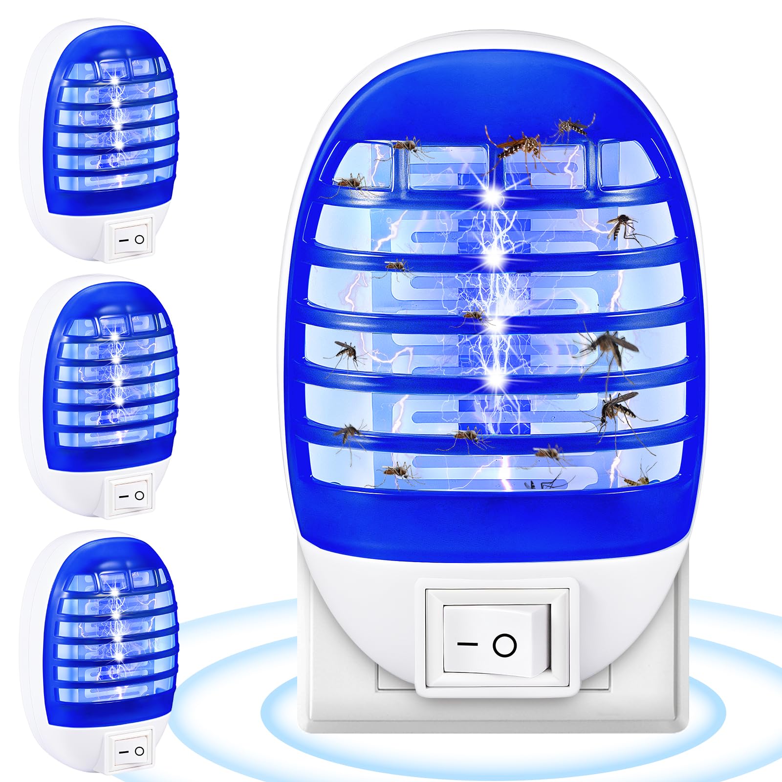 Amazon.com : JahyElec 4 Pack Indoor Bug Zapper Plug in Mosquito