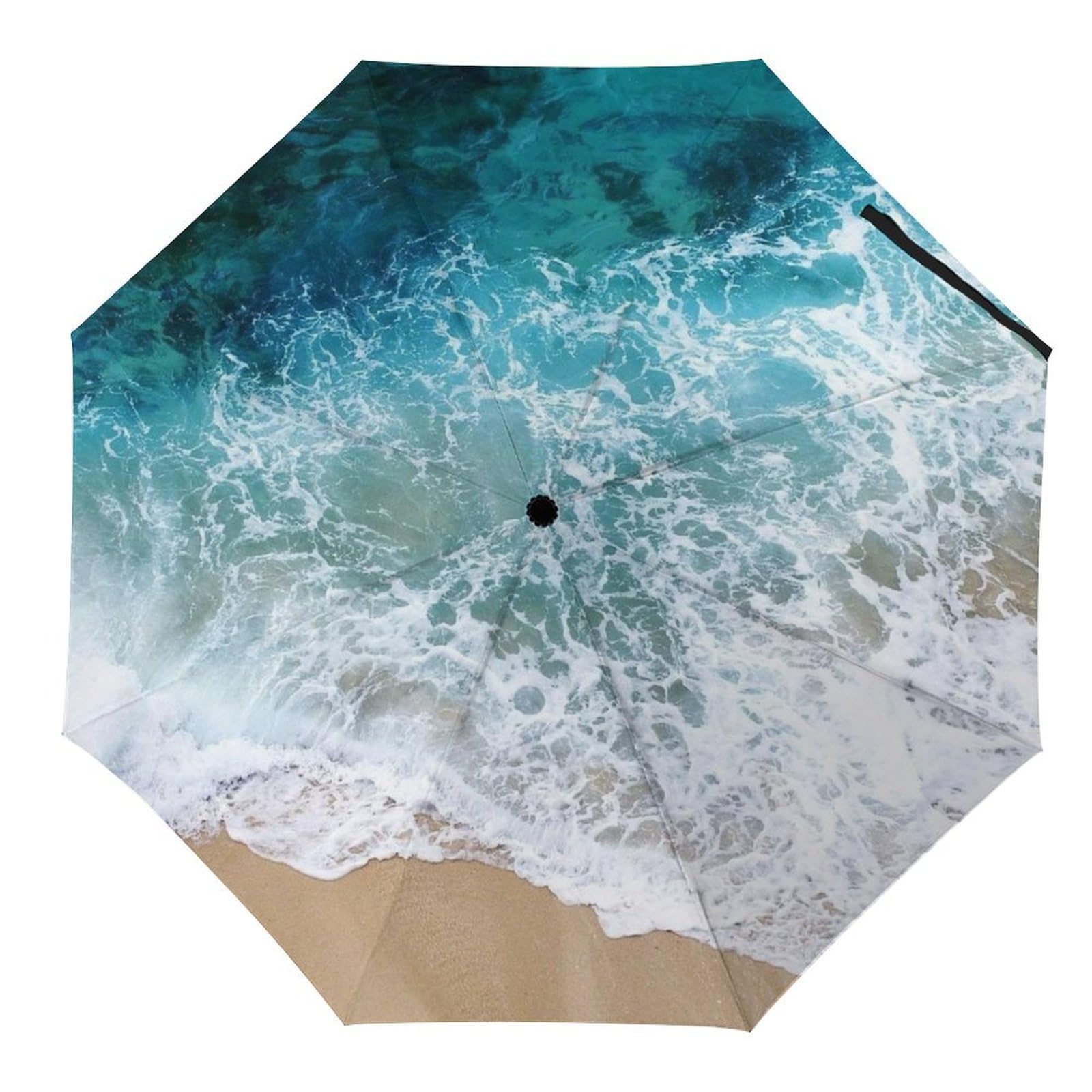 Parapluie pliable beau modèle de voyage aux finitions soignées - 8
