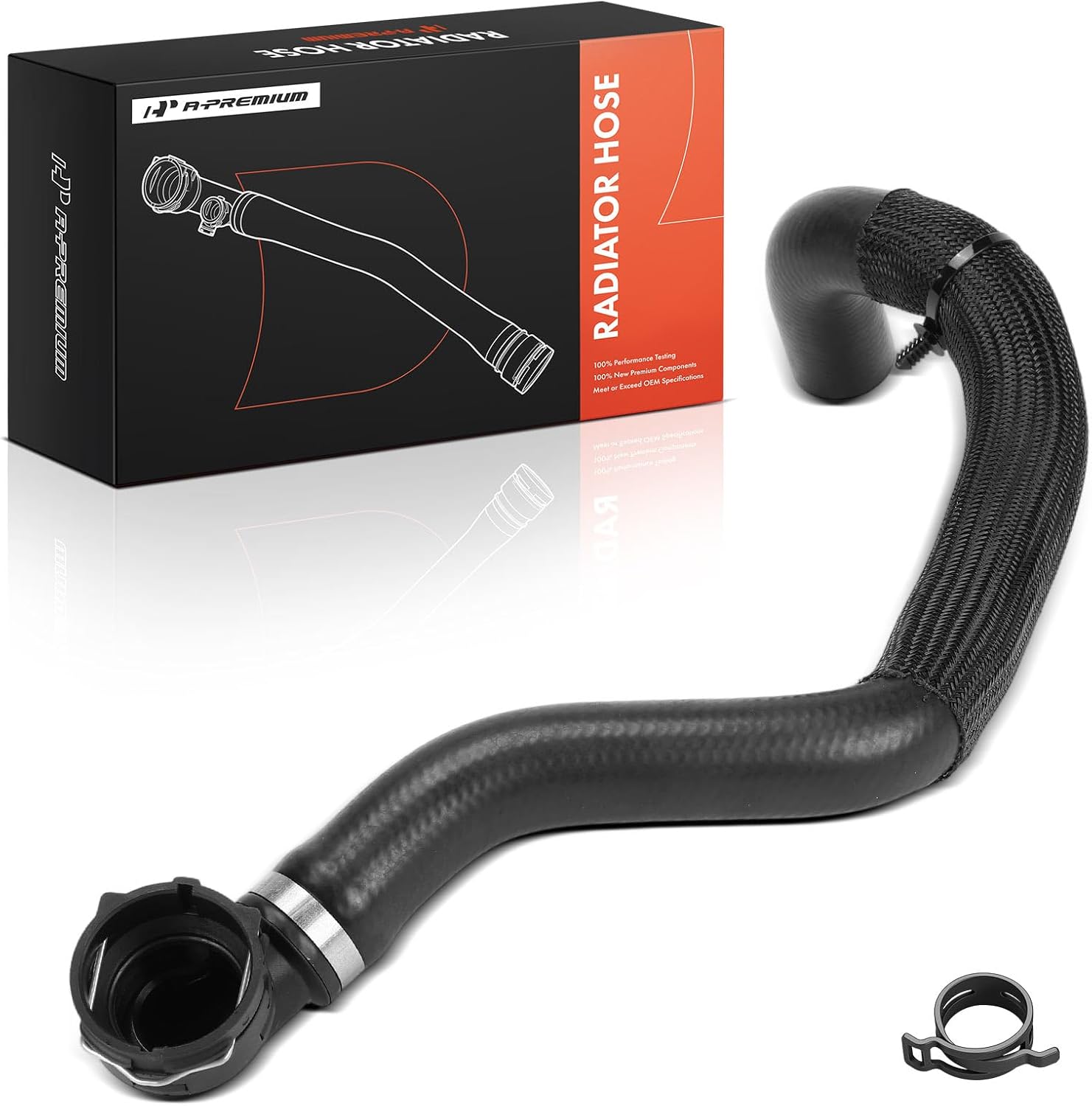 A-Premium Upper Radiator Coolant Hose Compatible with Ford Escape 2013 2014 2015 2016, 1.6L