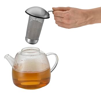 WMF - WMF Tea Moments ストレーナー　ウォーマー付き　ティーポット Amazon｜WMF (ヴェーエムエフ) ティーポット 1.0L 耐熱ガラス