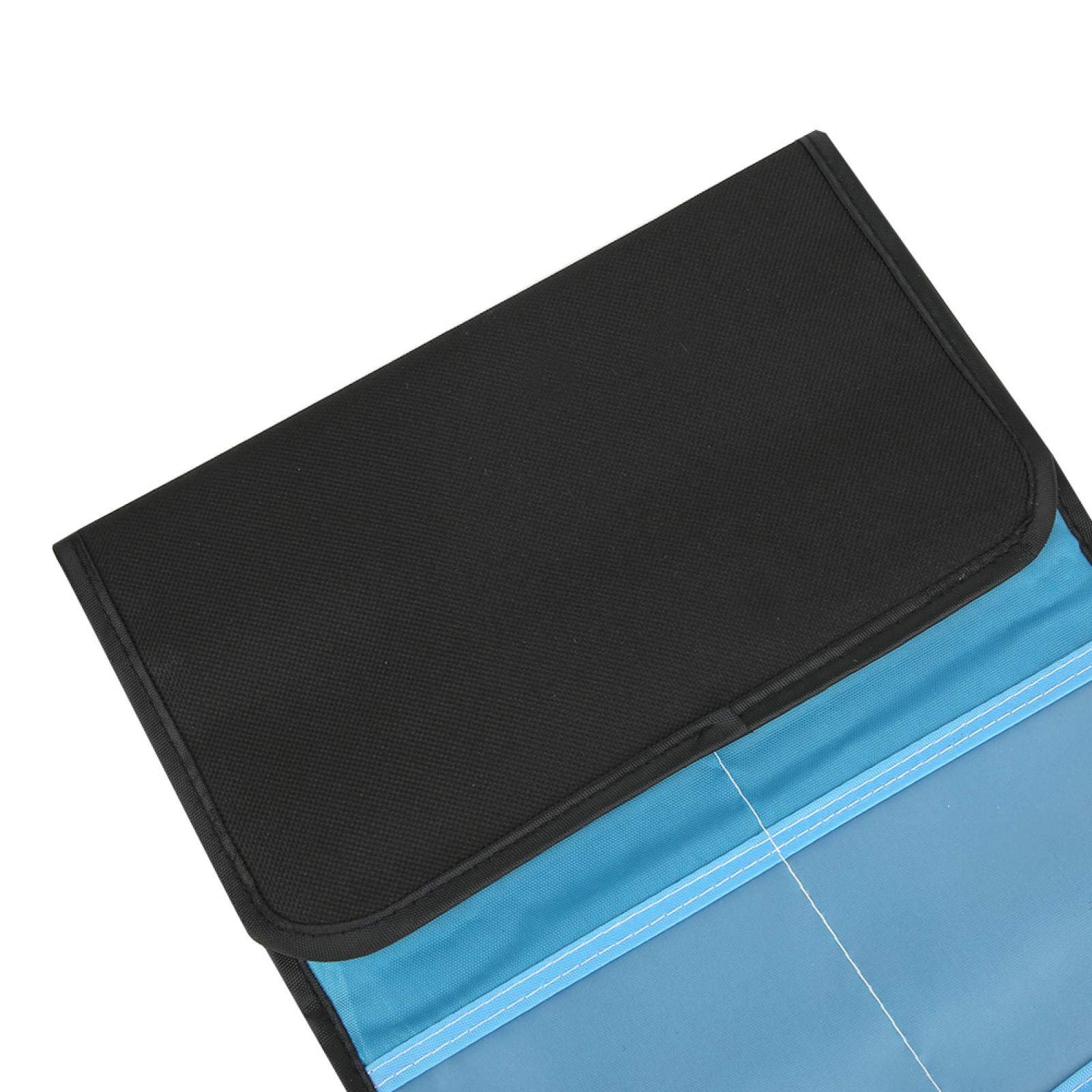 Étui de filtre 6 poches Objectif de caméra Filtres de transport Nylon Sac de rangement antichoc Étui portefeuille Pochette de photographie Filtre Sac de transport adapté pour filtre d'appareil photo O