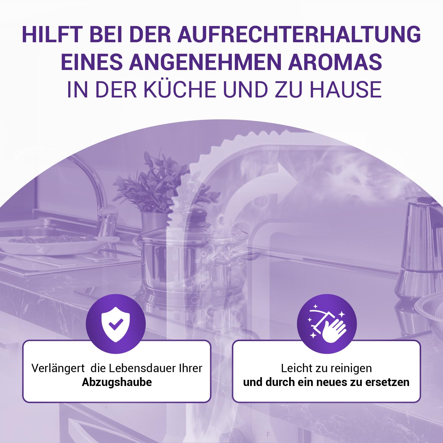 Viоks.pro 4x Filter Dunstabzugshaube Ersatz für Amica KF 17141 KF 17147 | Aktivkohlefilter Kohlefilter, ersetzt OKC 623 S, für Umluft Abzugshaube