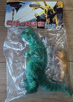 〘超蔵出し品〙マーミット世紀の大怪獣シリーズ ミニラソフビ 超蔵出し品〙マーミット世紀の大怪獣シリーズ ゴジラ2ソフビ