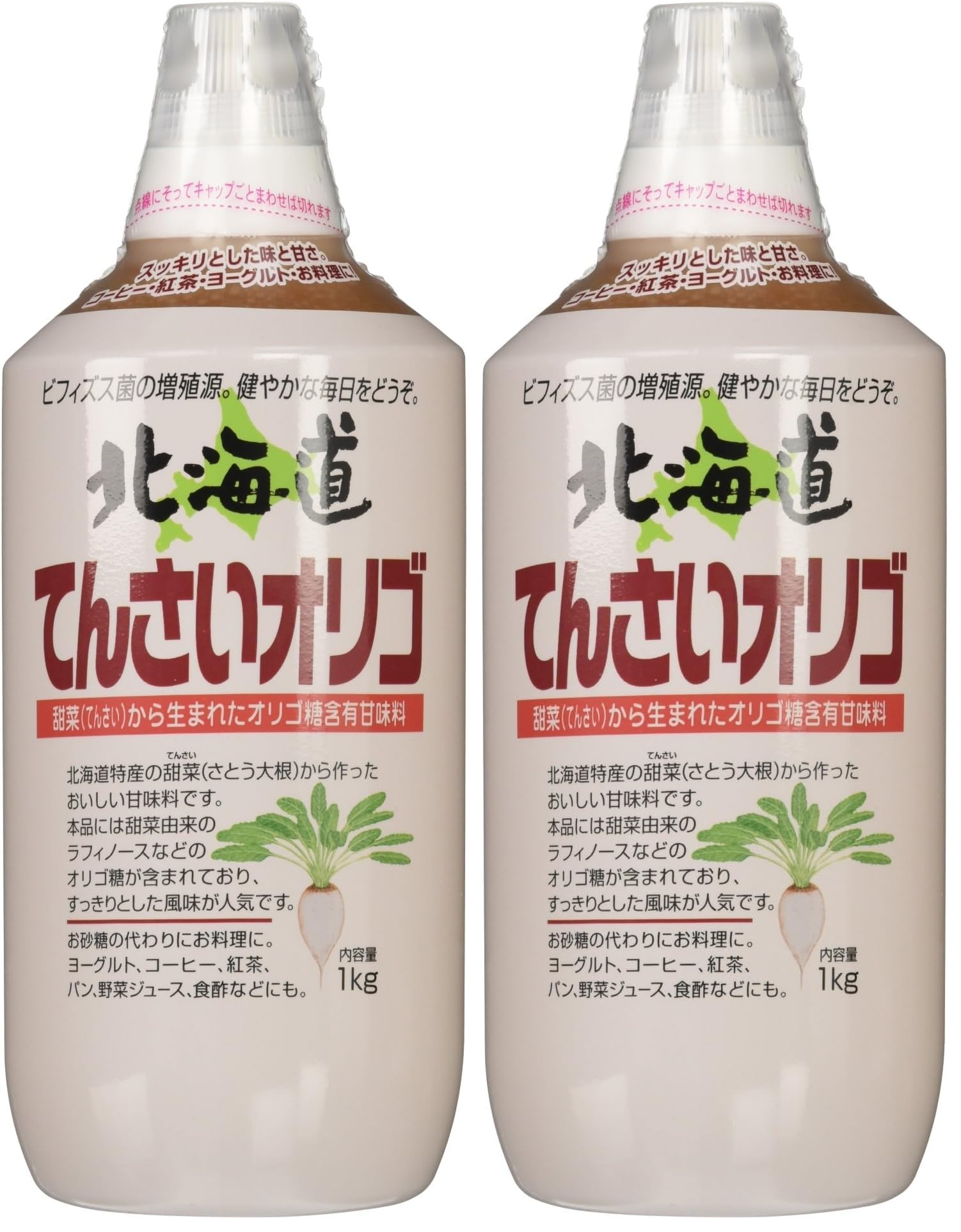 Amazon.co.jp: 加藤美蜂園 北海道てんさいオリゴ 1kg (× 2) : 食品