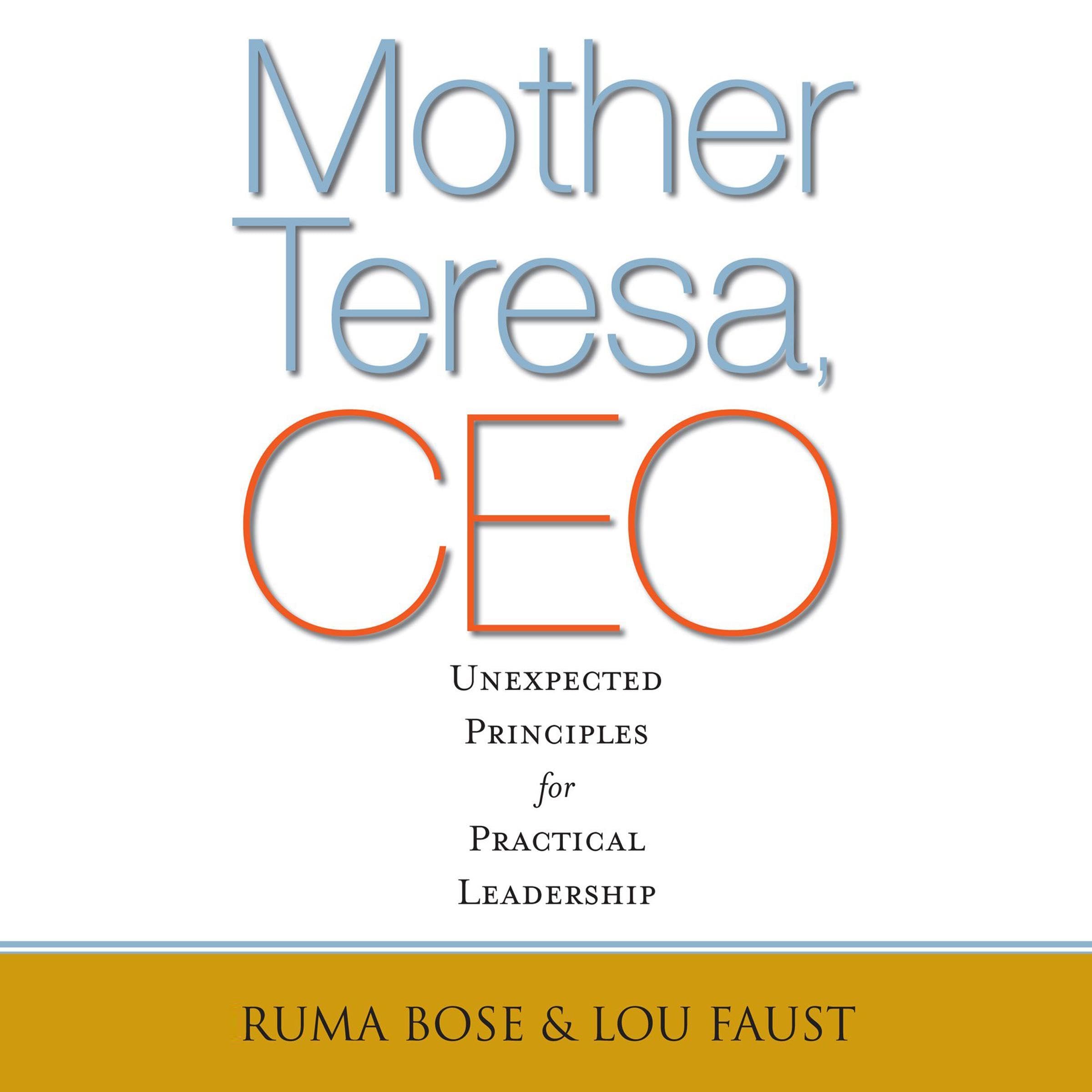 Mother Teresa, CEO