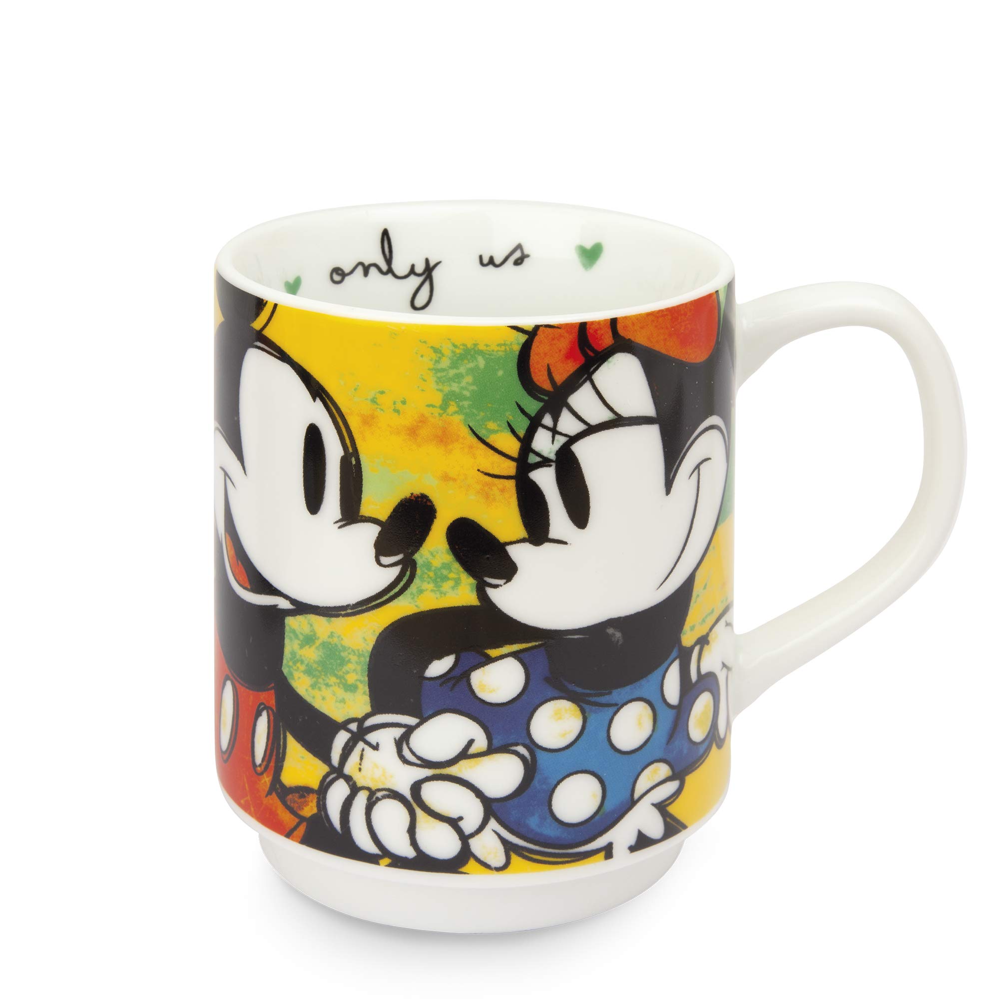 EGAN PWM21I/V Mug, Sweet Love Model, Porcelain, Green