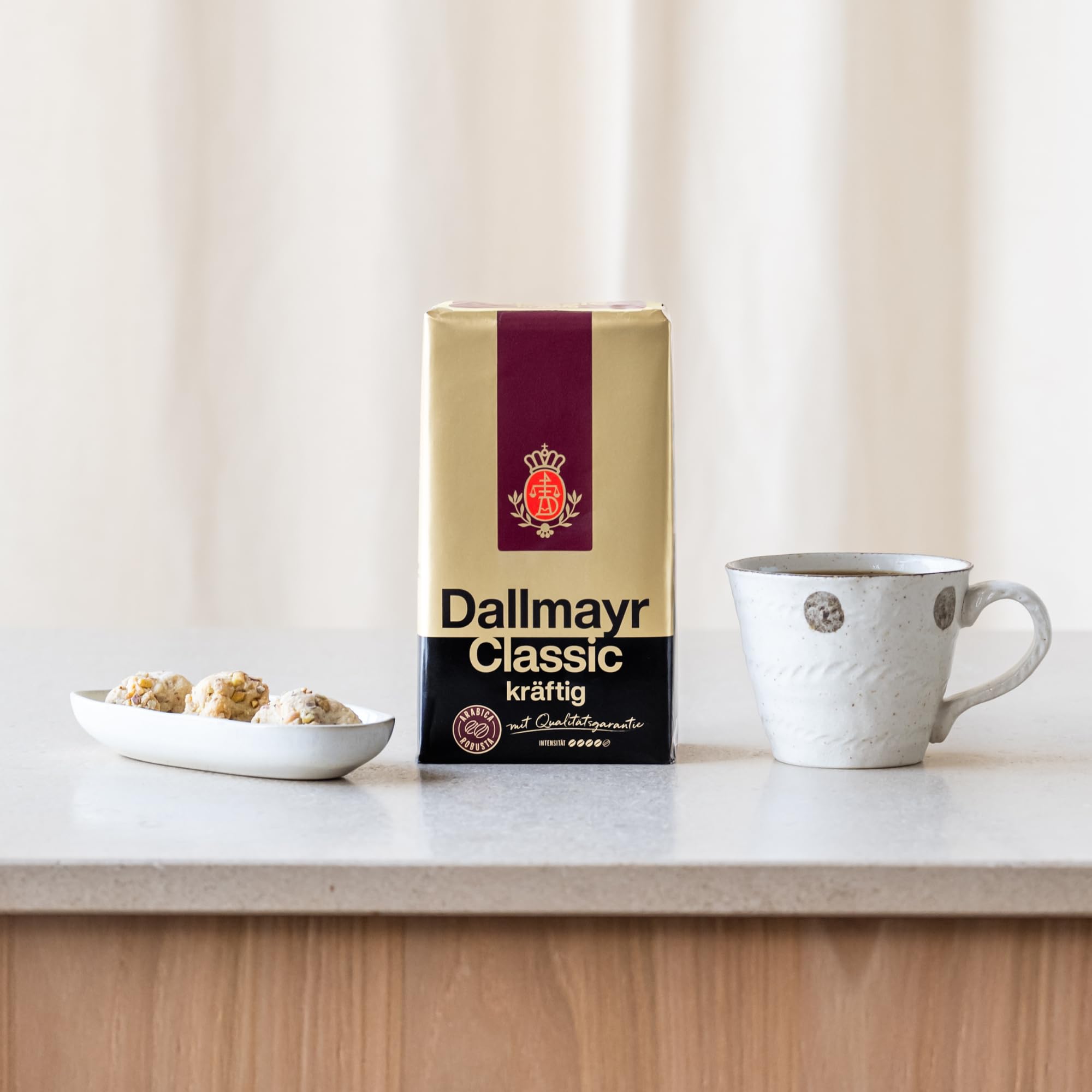 Dallmayr Powerful Classic Ground Coffee 500g : Amazon.com.be: Grocery