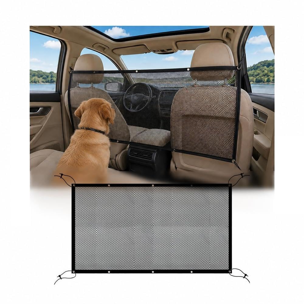 Barriera per animali domestici per Lexus GX GX460 2015-2022 Mesh Car Seat Pet Divisore Dog Safety Barrier Accessori