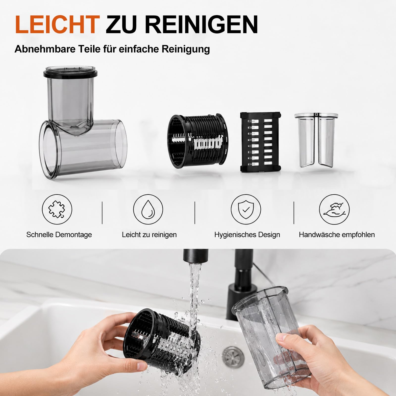 7-in-1 Gemüseschneider Elektrisch, Multifunktional Elektrisch Käsereibe | Gemüsereibe mit 7 Edelstahlklingen, Ein-Knopf Schneidemaschine für Käse Gemüse Obst & Nüssen