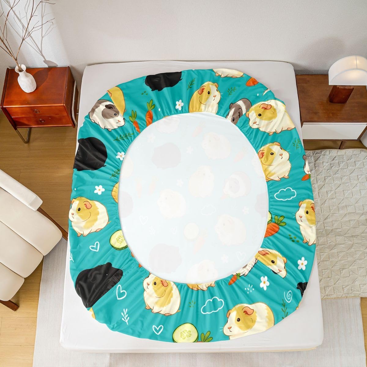 Feelyou Bed Sheets Set Queen Size Boys Girls 4Pcs for Kids image 5