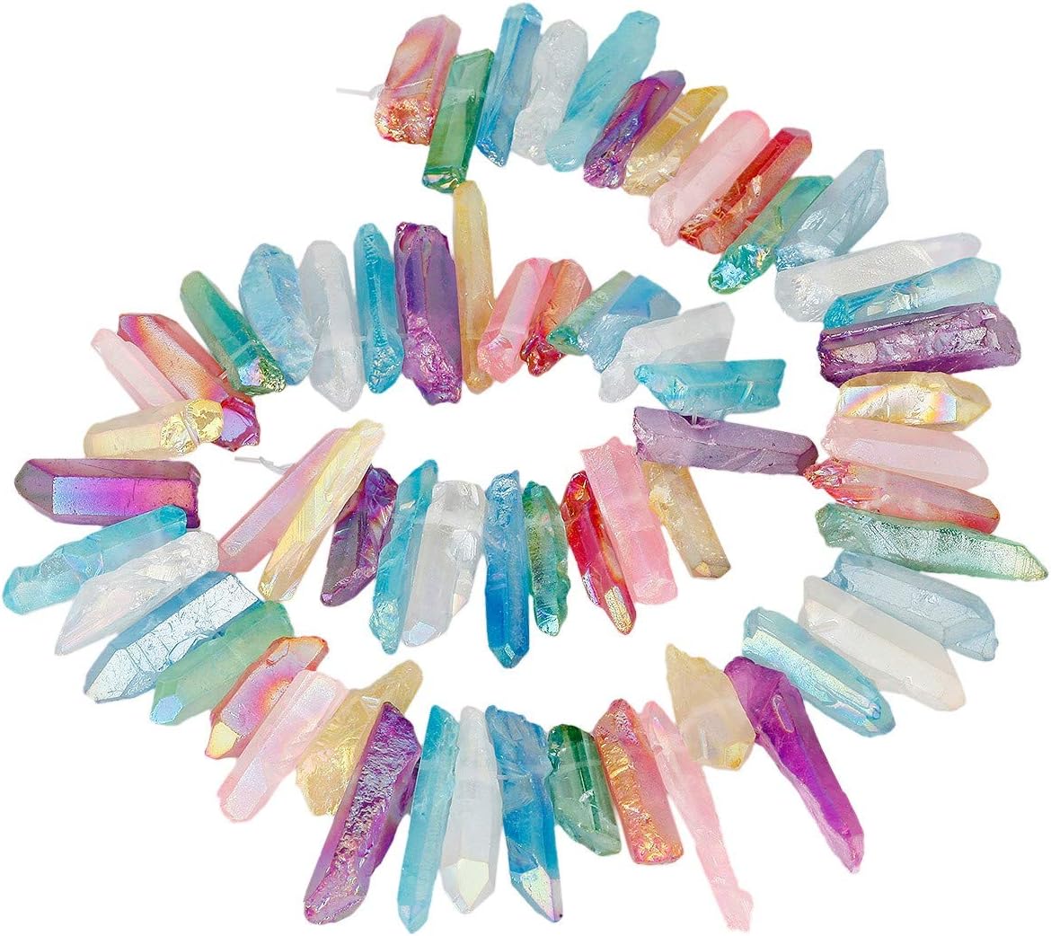 Bergkristall Trommelsteine - 83,8cm Strang Für Schmuckherstellung & DIY