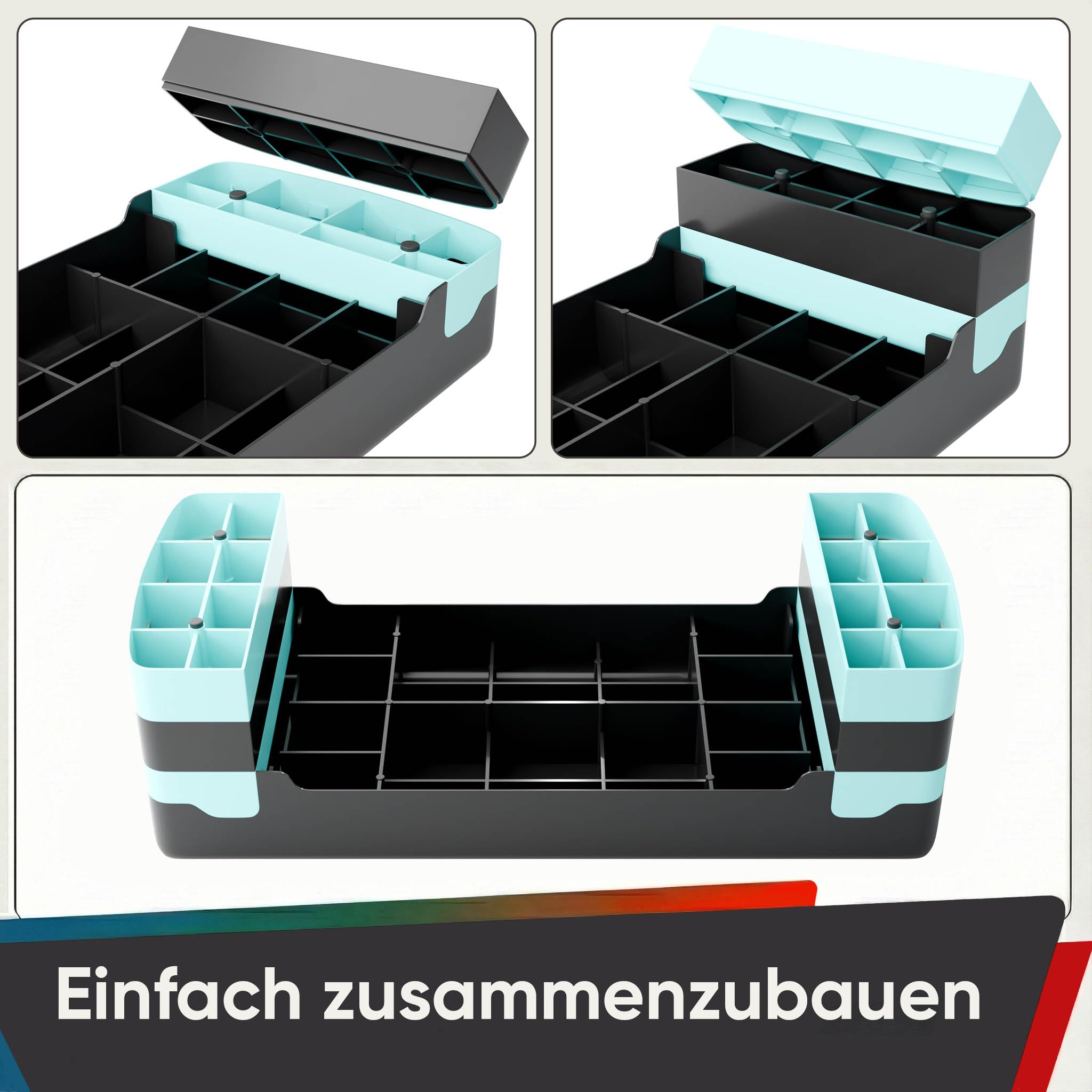 Ultrasport Aerobic Steppbrett I Step Up Board Rutschfest, 3-fach Höhenverstellbar I Fitness Stepper für Zuhause, Stepboard, Stepbench Brett 68 x 28 cm, Blau