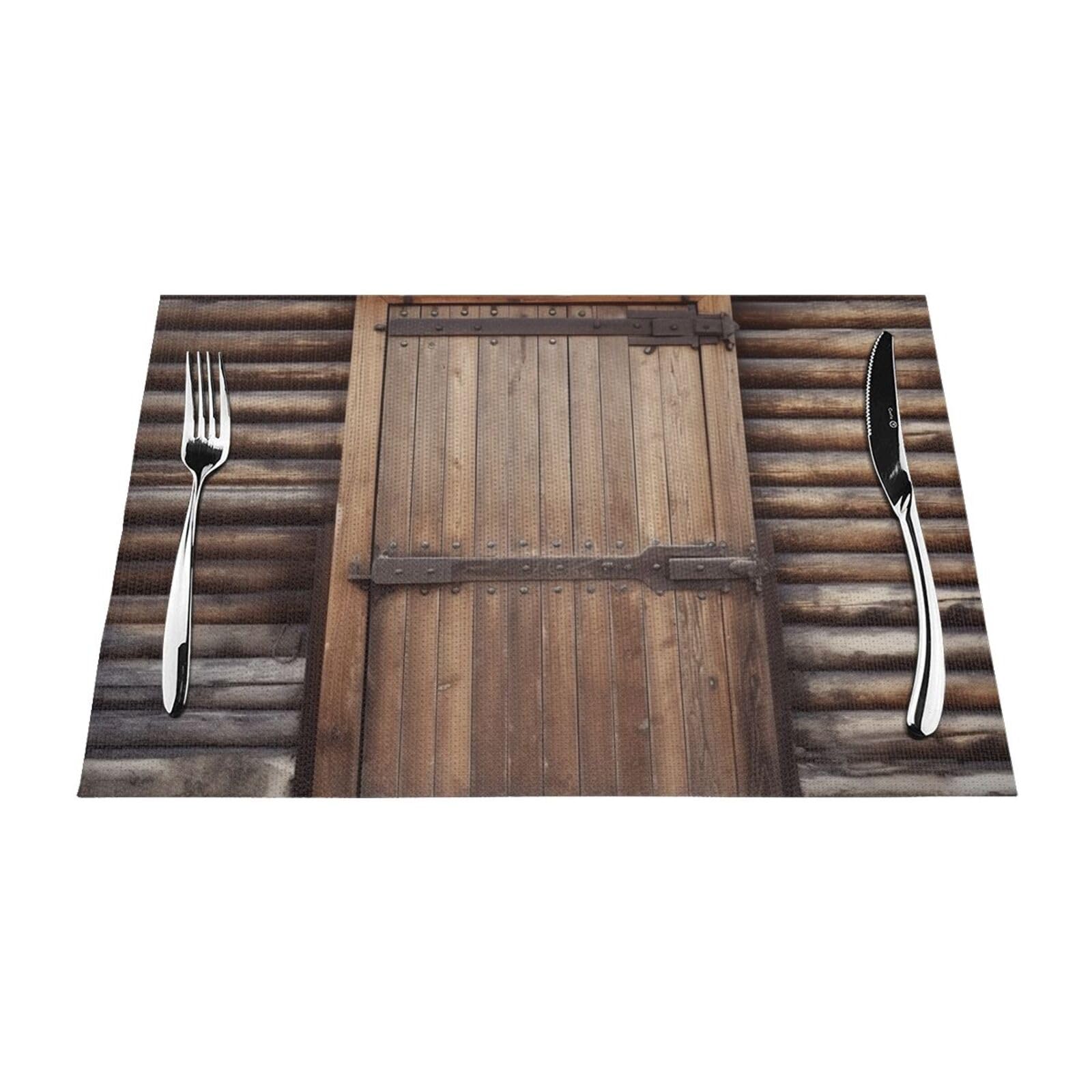 Sets de table pour la maison et la cuisine ambiance chaleureuse