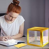 Vista 7 de Pajean 50 tarjetas de memoria Greenery Share a Memory Card para la celebración de la vida, caja de tarjetas de memoria con ventanas transparentes