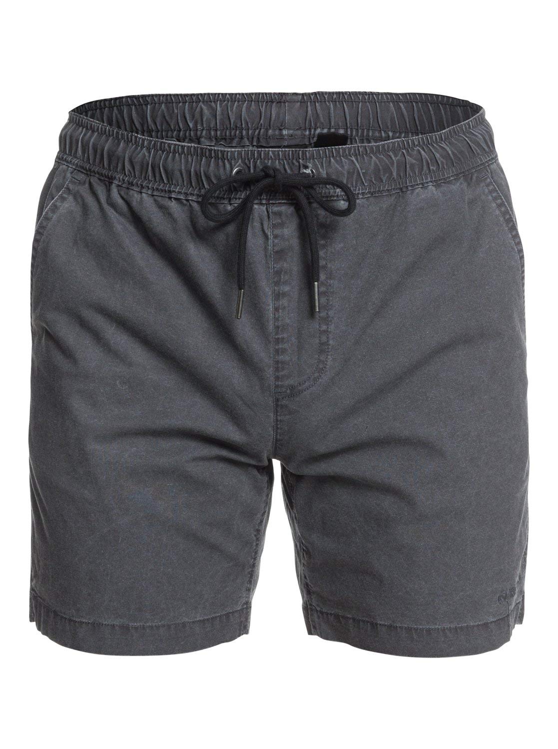 QUIKSILVER Boys Taxer Ws Casual Shorts, Black, S EU