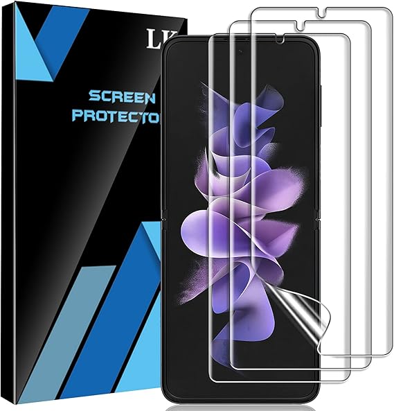 [3 Pack] LK Samsung Galaxy Z Flip 3 Screen Protectors, Self