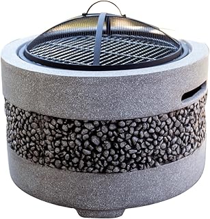 Outdoor Fire Brazier Outdoor Barbecue Grill Heating Stove Brazier Tea Stove Villa Balcony Courtyard Home Barbecue Shelf Easy to Use
