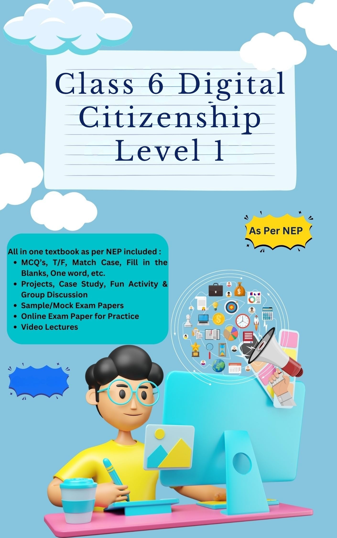 Class 6 Digital Citizenship Level 1 eBook Complete Study Guide – Full Syllabus Coverage, Solved & Unsolved Questions, Practice Exercises, Interactive Quizzes, Video Lectures, Online Test Papers, Mock Tests (Email Delivery of eBook in 2 Hours)-image-41