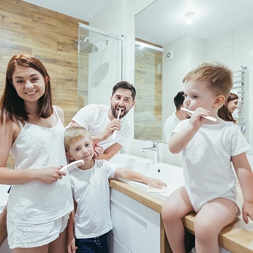 Miniatura 2 de Hushee Juego de 300 cepillos de dientes desechables y jabón de peine para personas sin hogar, 100 cepillos de dientes a granel, 100 peines de pelo