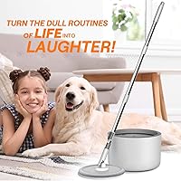 Vista 6 de VENETIO Innowellclean - Recambios de mopa giratoria, incluye almohadillas de microfibra lavables (3 unidades)