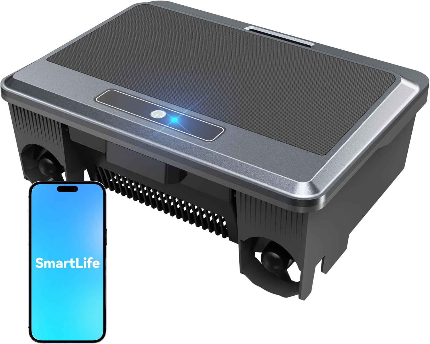 Solar Powered Robotic Pool Skimmer Surface Cleaner with APP Support Dual Charging Options Smart Obstacle Avoidance 24/7 Continuous Cleaning Ideal for Above Ground Pools 03