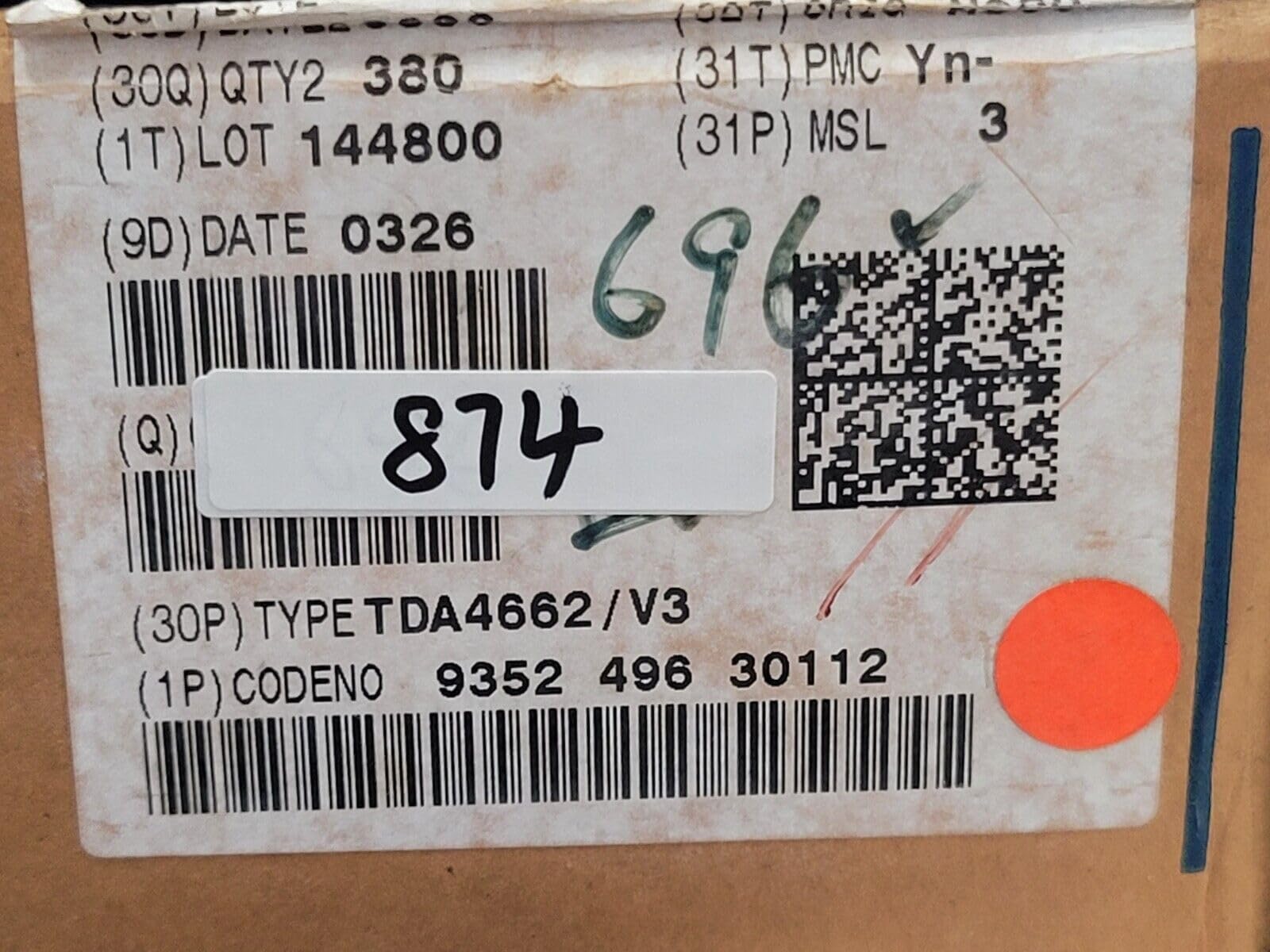 (1 PC) TDA4662/V3 Compatible with Philips