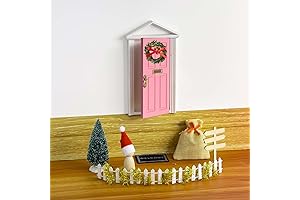 Elf Magic Door 7" Christmas Santa Elf Fairy Door