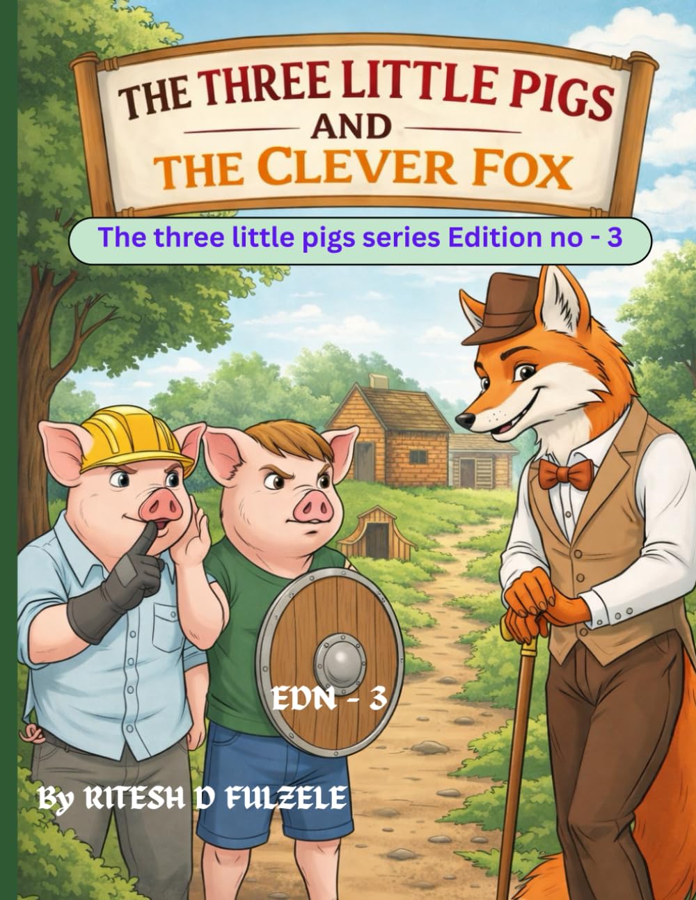 THE THREE LITTLE PIGS AND THE CLEVER FOX: THE THREE LITTLE PIGS SERIES EDITION NO. 3