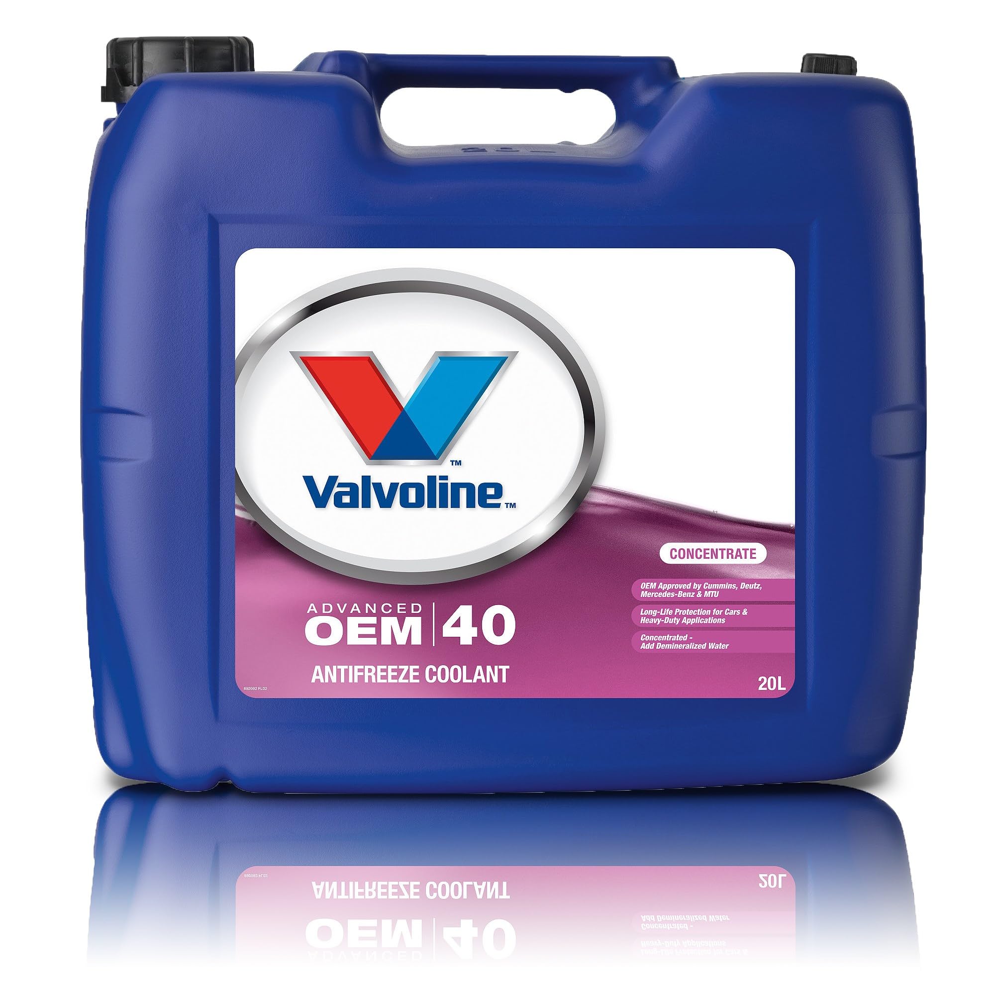 Valvoline Kühlerfrostschutz 20Liter OEM Advanced AFC 40 (G12++)