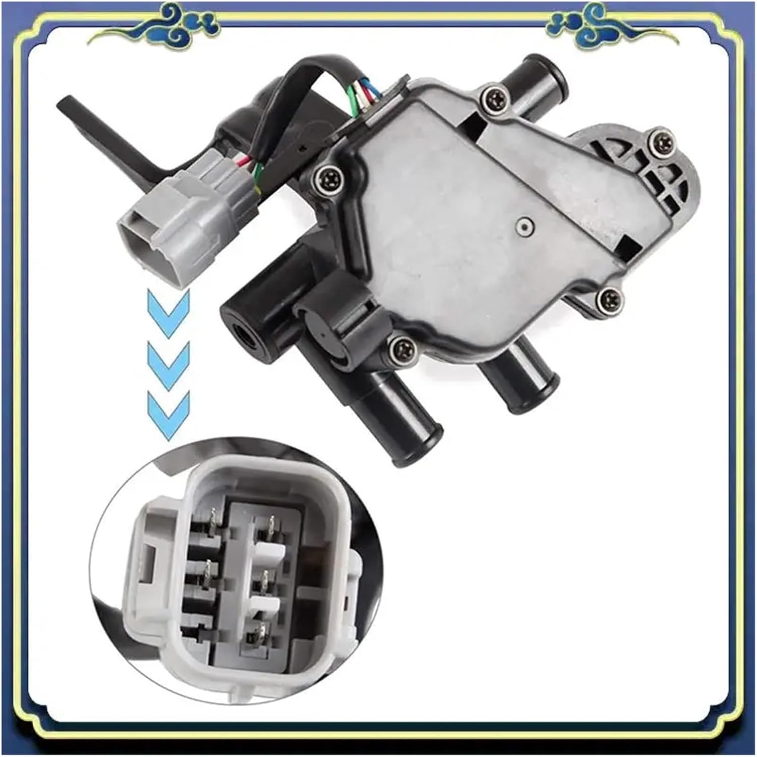 Car Engine Cooling Control Valve Parts Accessories Fit For PRIUS 1.5L 2004-2009 Heater Valve 16670-21010