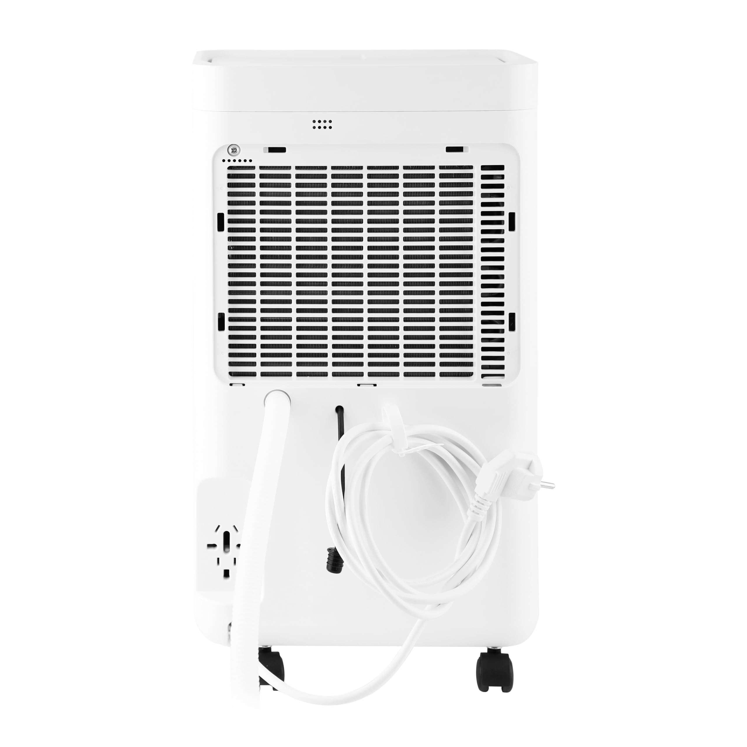 EMERIO DH-133051 Déshumidificateur 12 l/jour - Jusqu'à 25 m² - Écran LED - Minuterie - Propane R290 - Fonction de séchage pour vêtements - Auto-Off - Roulettes lisses - Contre l'humidité et la