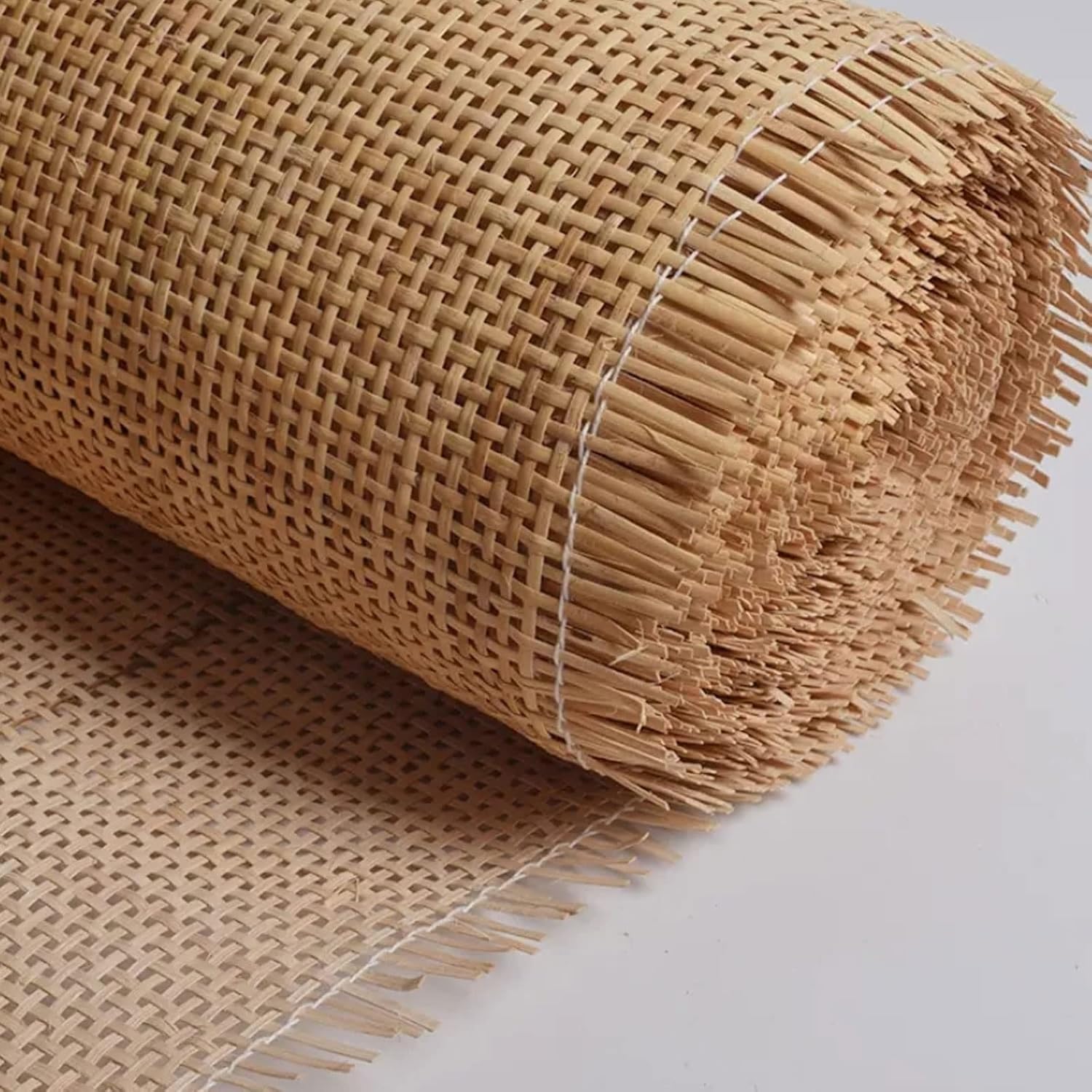20" Width x 3.3 Feet Natural Rattan Cane bing Roll for