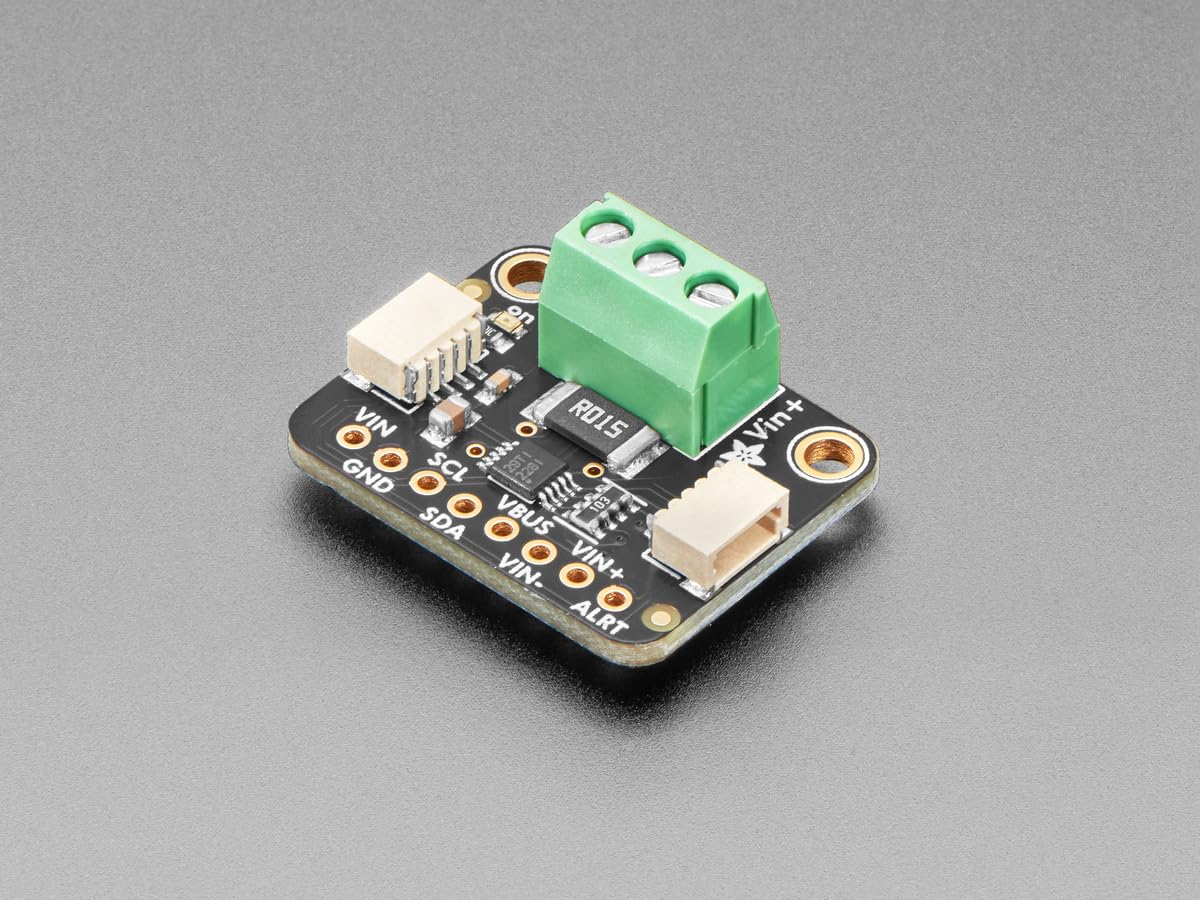 Adafruit STEMMA QT/Qwiic INA228 I2C 85 V 20 bits High or Low Side Power Monitor 5832