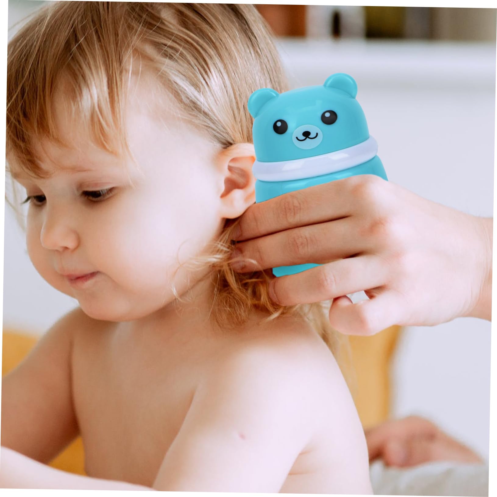 Babypuder Stift 2st Puderquaste Hautpflegepuder Fall Kosmetische Reisebehälter Puderapplikator Puder Dose Babypuder-box Behälter Für Säuglingspulver Behälter Für Schwamm Blue